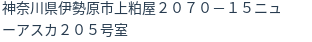 住所(登記所在地)