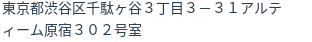 住所(登記所在地)