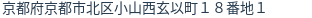 住所(登記所在地)