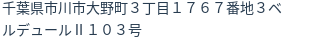 住所(登記所在地)