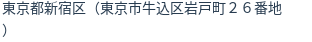 住所(登記所在地)