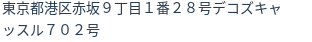 住所(登記所在地)