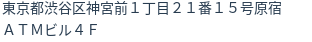 住所(登記所在地)