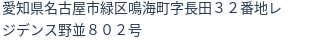 住所(登記所在地)