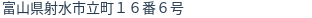 住所(登記所在地)