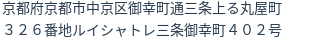 住所(登記所在地)