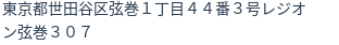住所(登記所在地)