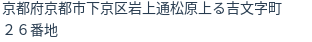 住所(登記所在地)