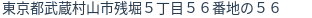 住所(登記所在地)