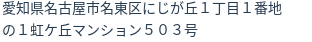 住所(登記所在地)