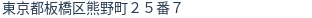 住所(登記所在地)