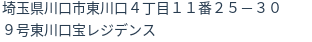 住所(登記所在地)