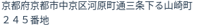 住所(登記所在地)
