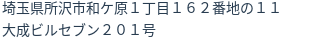 住所(登記所在地)
