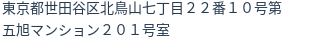 住所(登記所在地)