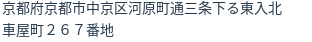 住所(登記所在地)
