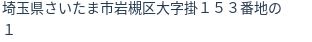 住所(登記所在地)