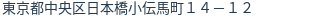 住所(登記所在地)