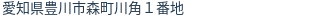 住所(登記所在地)