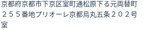 住所(登記所在地)