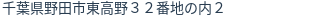 住所(登記所在地)