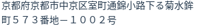 住所(登記所在地)