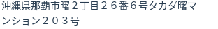 住所(登記所在地)