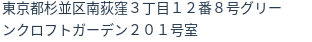 住所(登記所在地)