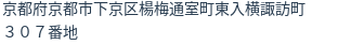 住所(登記所在地)