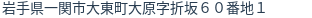 住所(登記所在地)