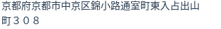 住所(登記所在地)