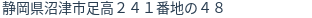 住所(登記所在地)