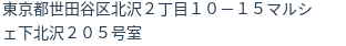 住所(登記所在地)