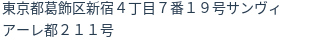 住所(登記所在地)