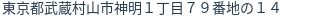住所(登記所在地)