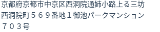 住所(登記所在地)