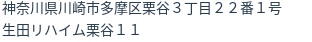 住所(登記所在地)