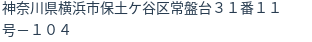 住所(登記所在地)