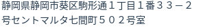 住所(登記所在地)