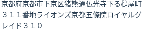 住所(登記所在地)