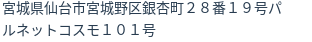 住所(登記所在地)