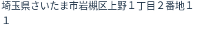 住所(登記所在地)