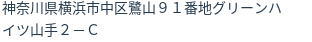 住所(登記所在地)