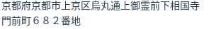 住所(登記所在地)