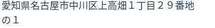 住所(登記所在地)