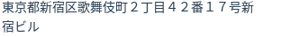 住所(登記所在地)