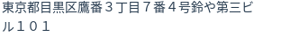 住所(登記所在地)
