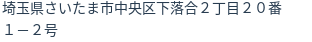 住所(登記所在地)