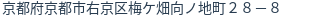 住所(登記所在地)