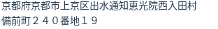 住所(登記所在地)